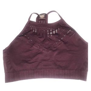 Athleta Halasana Macrame Sport bra